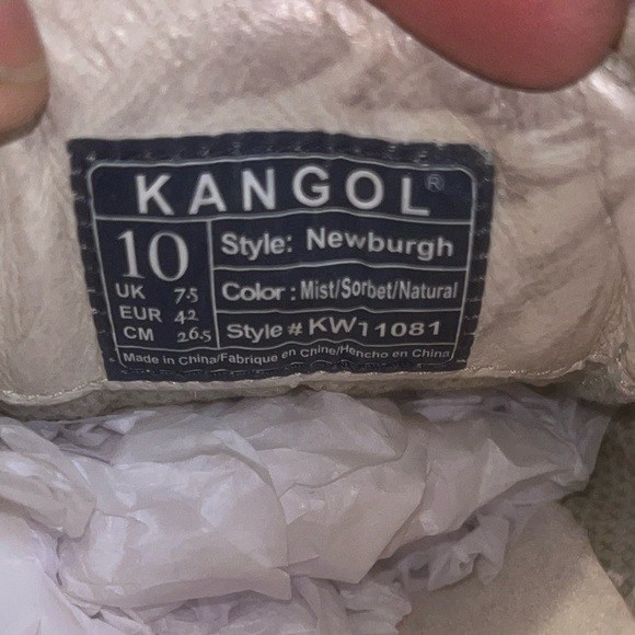 Kangol leather & suede sneakers size 10 - Picture 5 of 11